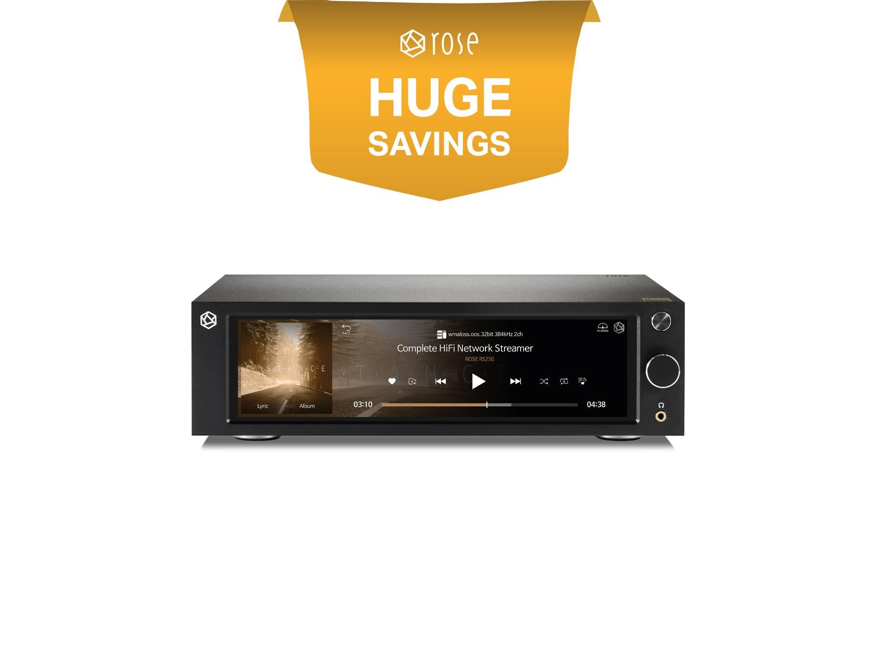 HiFi Rose RS250A - Network Streamer / DAC and Pre-Amplifier