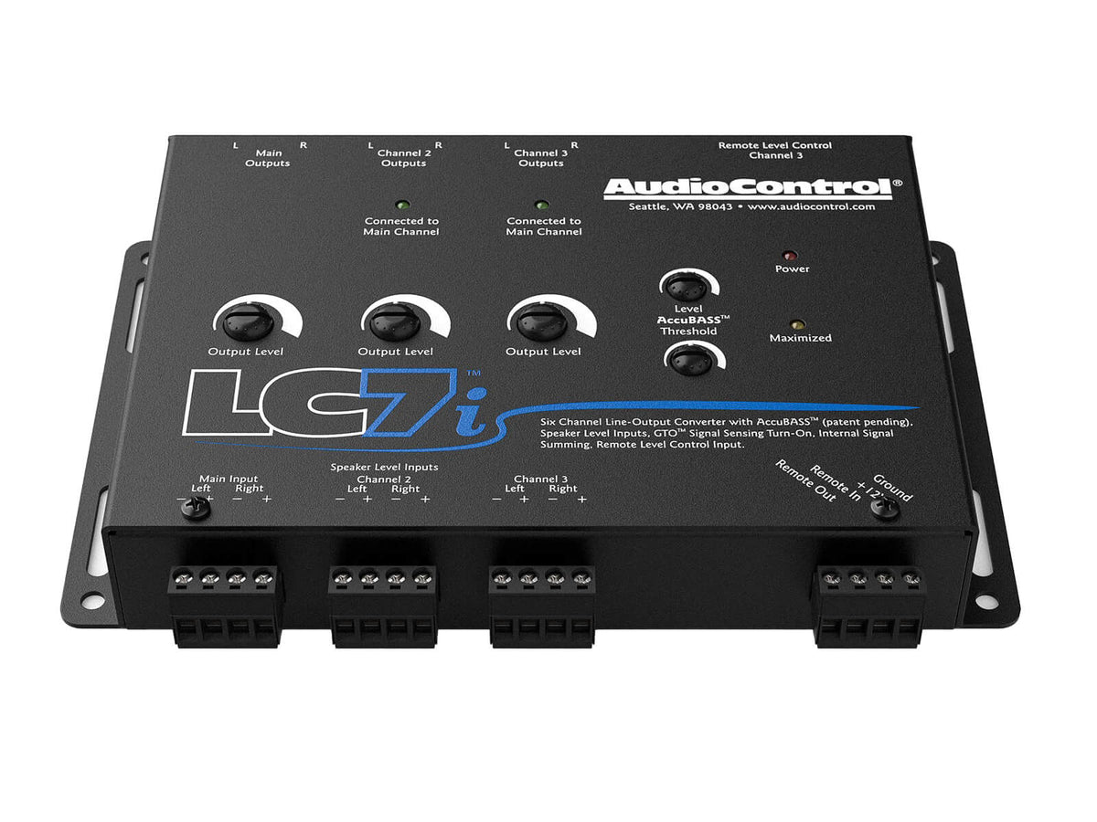 AudioControl LC7i - 6 Channel Active Line Out Converter – Studio Incar