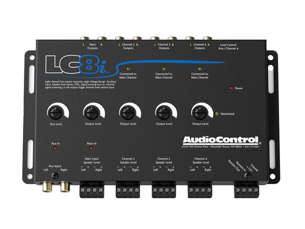 AudioControl LC8i - 8 Channel Line Out Converter with AUX