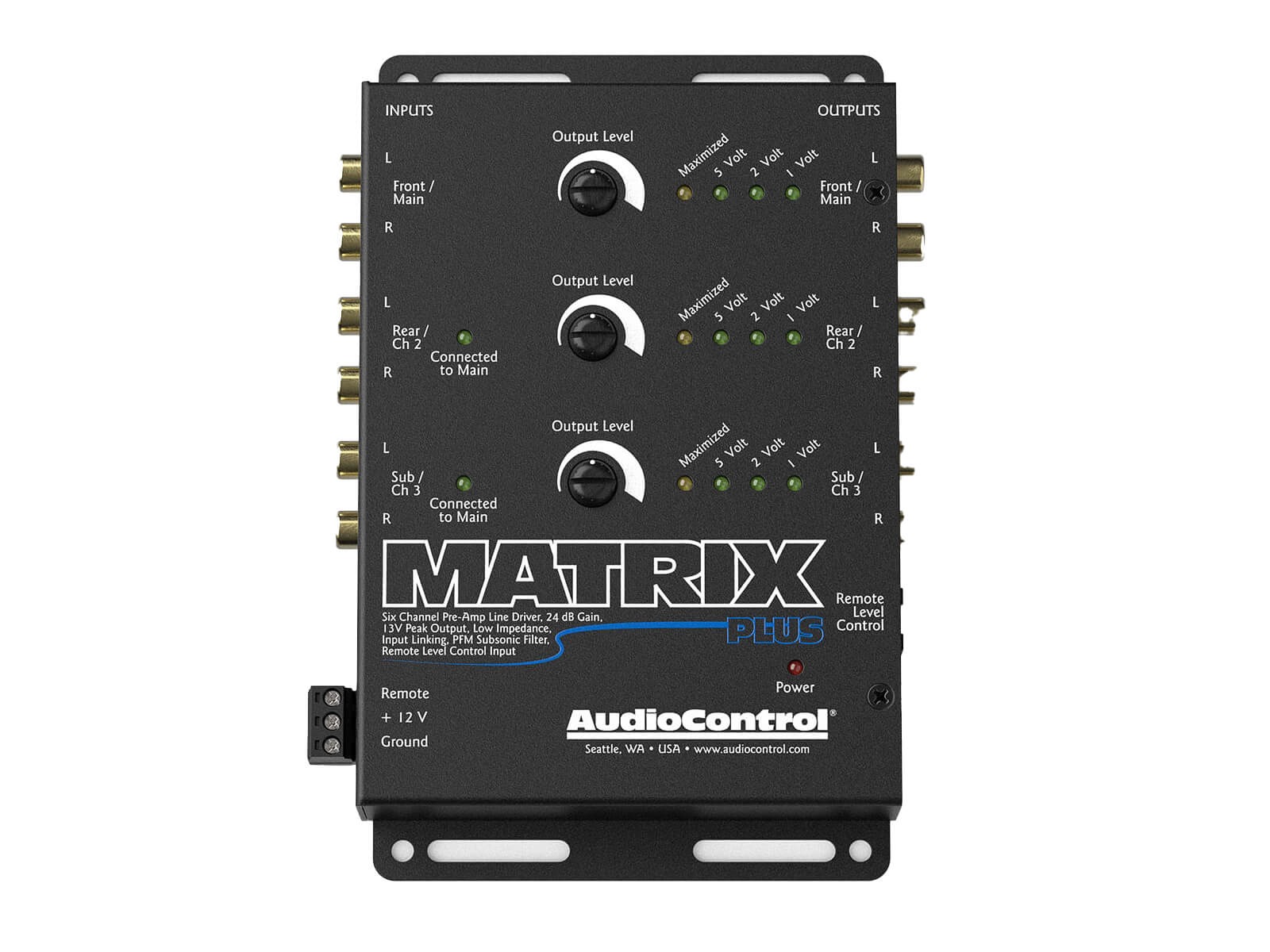 AudioControl Matrix Plus - 6 Channel Pre-Amp Line Driver