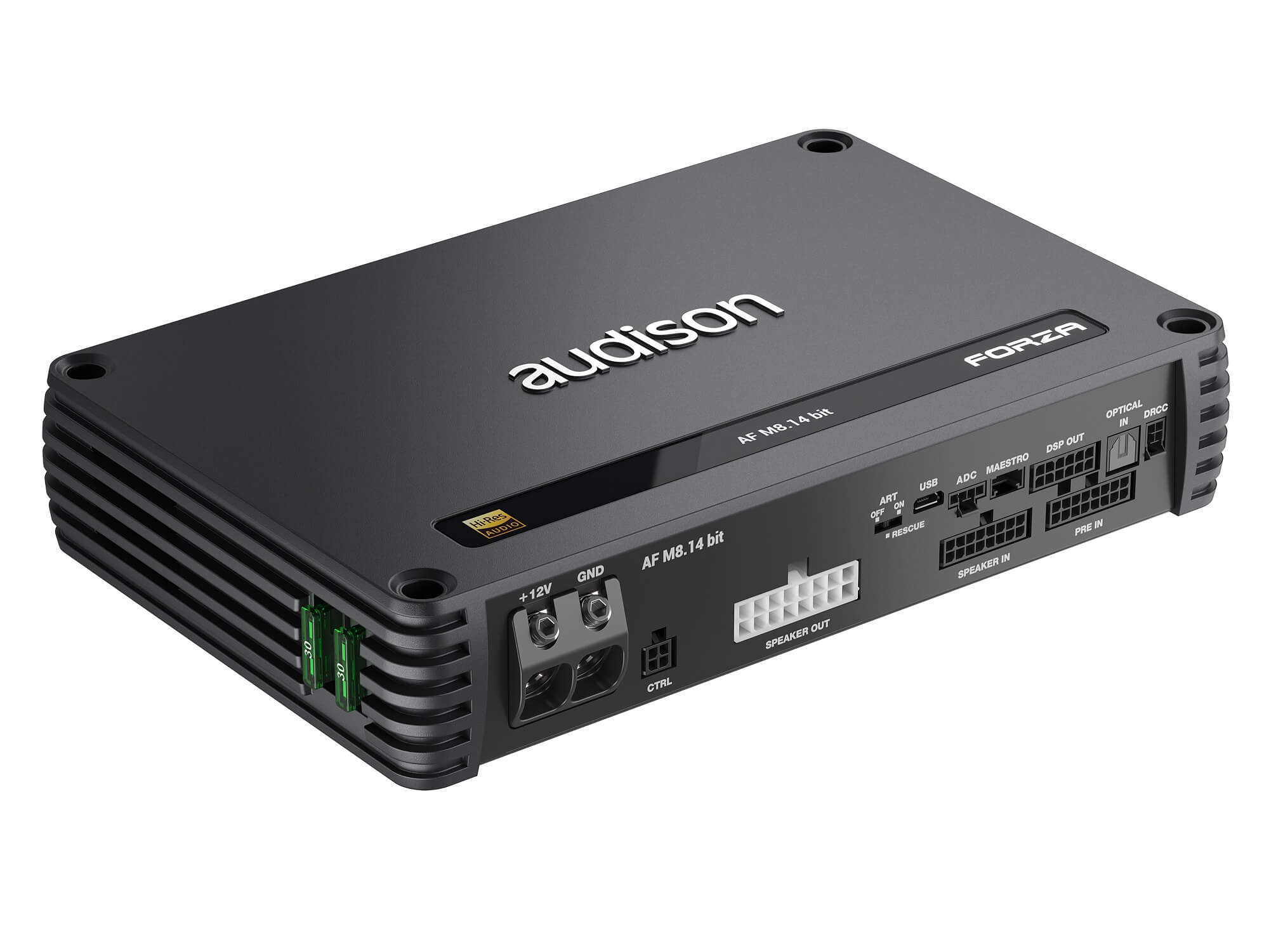 Audison Forza AF M8.14 bit - 8-Channel DSP Amplifier