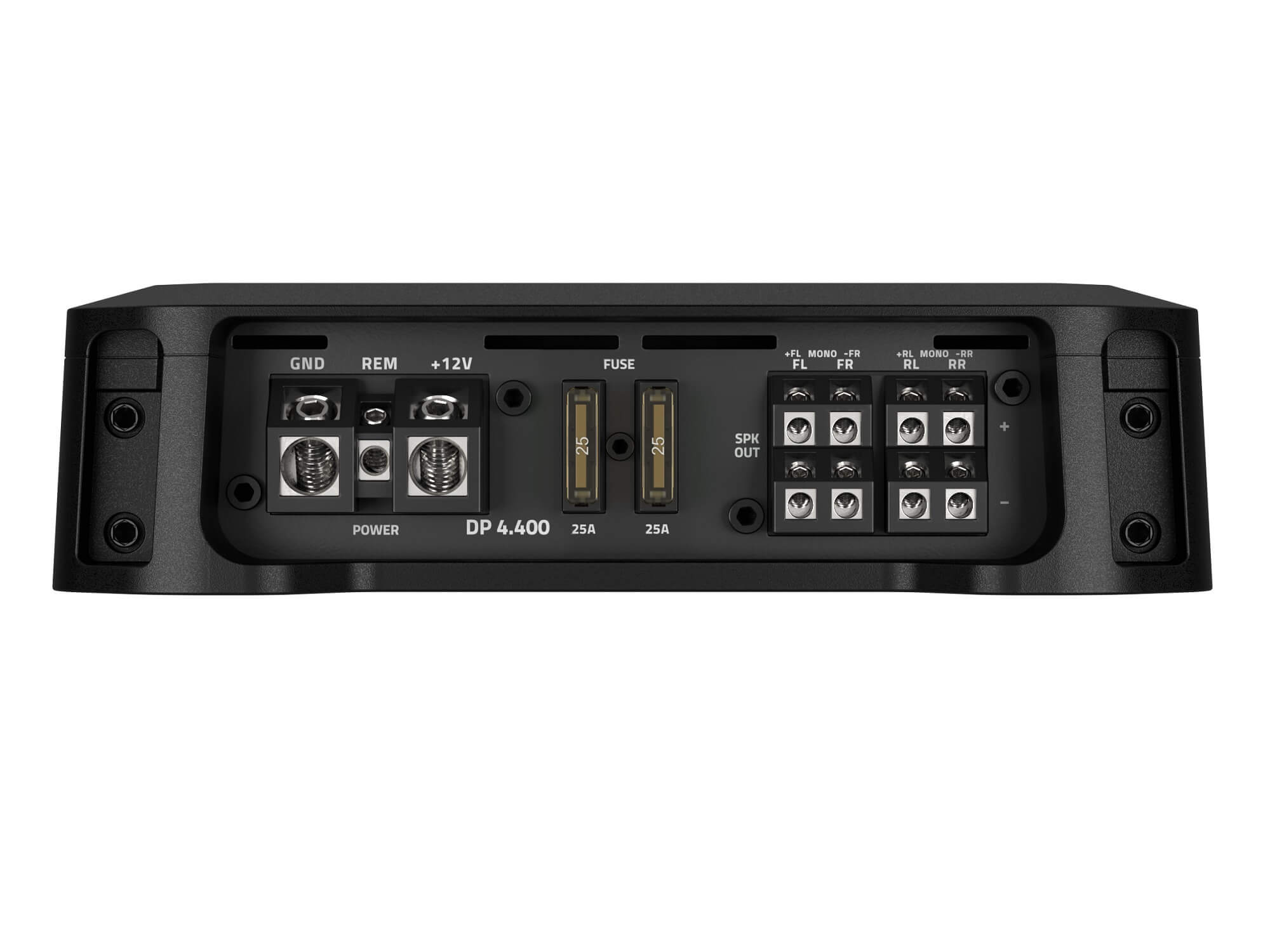 Hertz Dieci Power DP 4.400 - Power / Speaker Outs