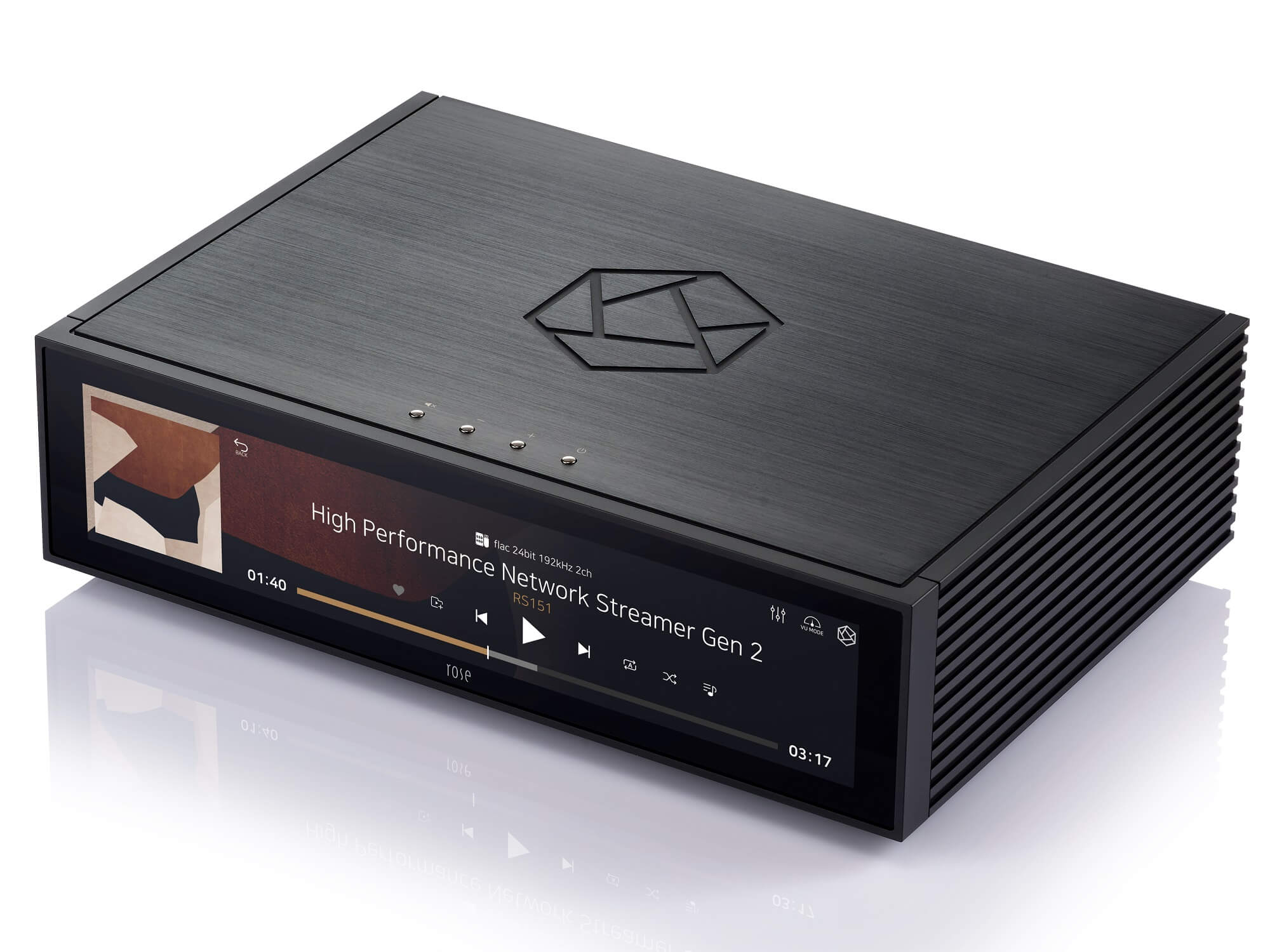 HiFi Rose RS151 - Black - Front/Side