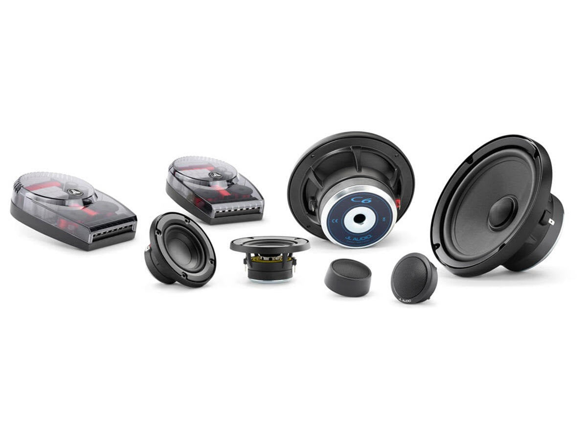 JL Audio C6-653 - 6.5 Inch 3-Way Component Speakers