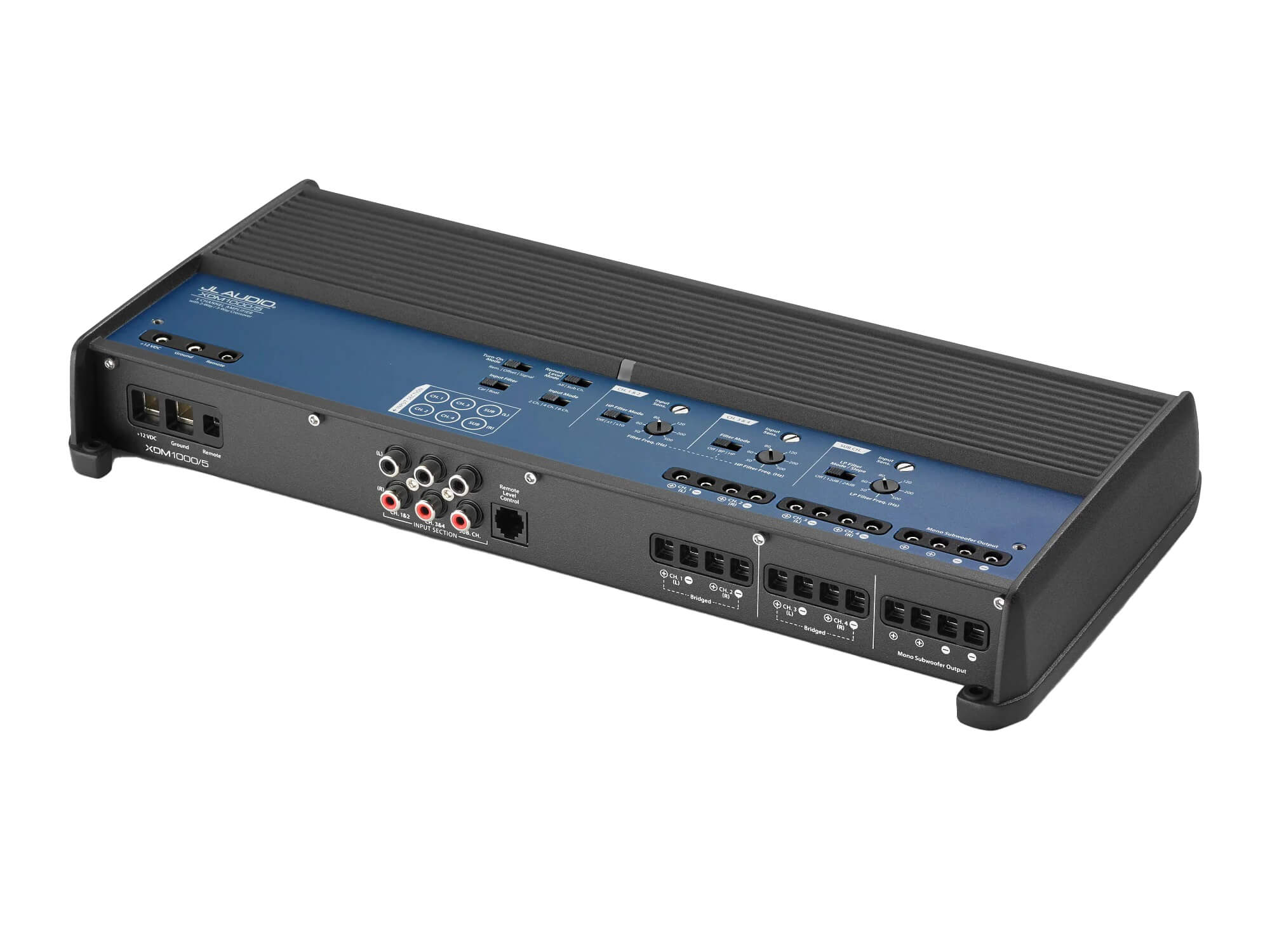 JL Audio XDM1000/5 - 5-Channel Class D Amplifier - No Cover
