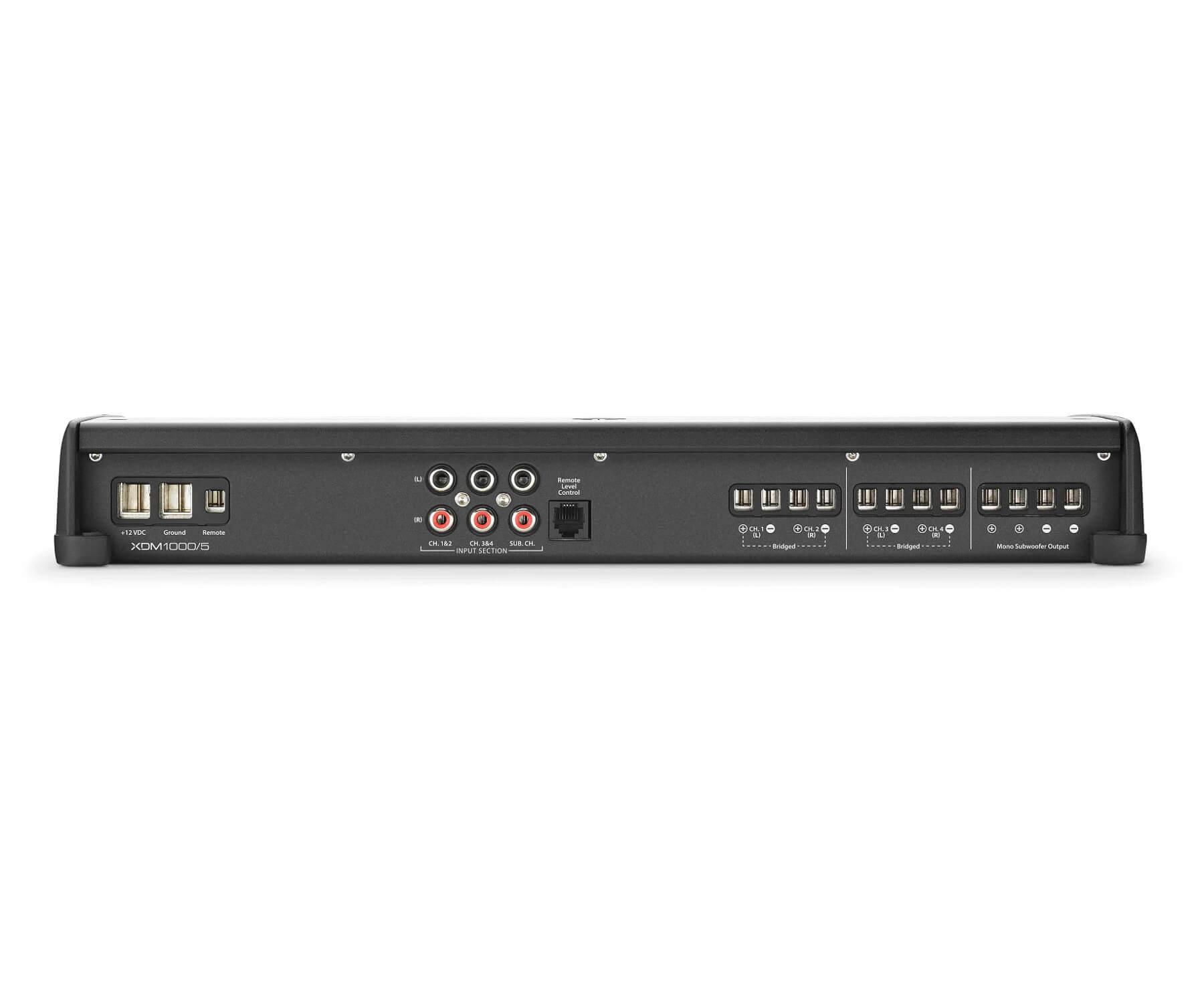 JL Audio XDM1000/5 - Connection Panel