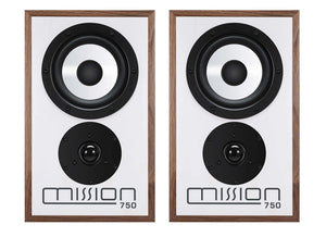 Mission 750 - Standmount Speakers - Walnut