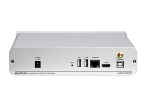Musical Fidelity MX-Stream - Silver / Rear