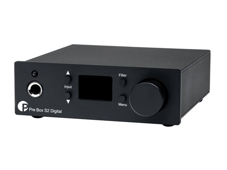 Pro-Ject Pre Box S2 Digital Edition 23 - Pre-Amplifier - Black