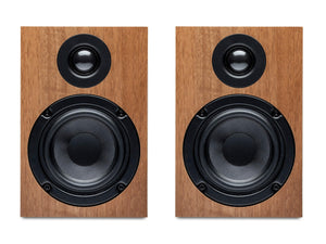 Pro-Ject Speaker Box 3E - Compact Bookshelf Speakers - Walnut