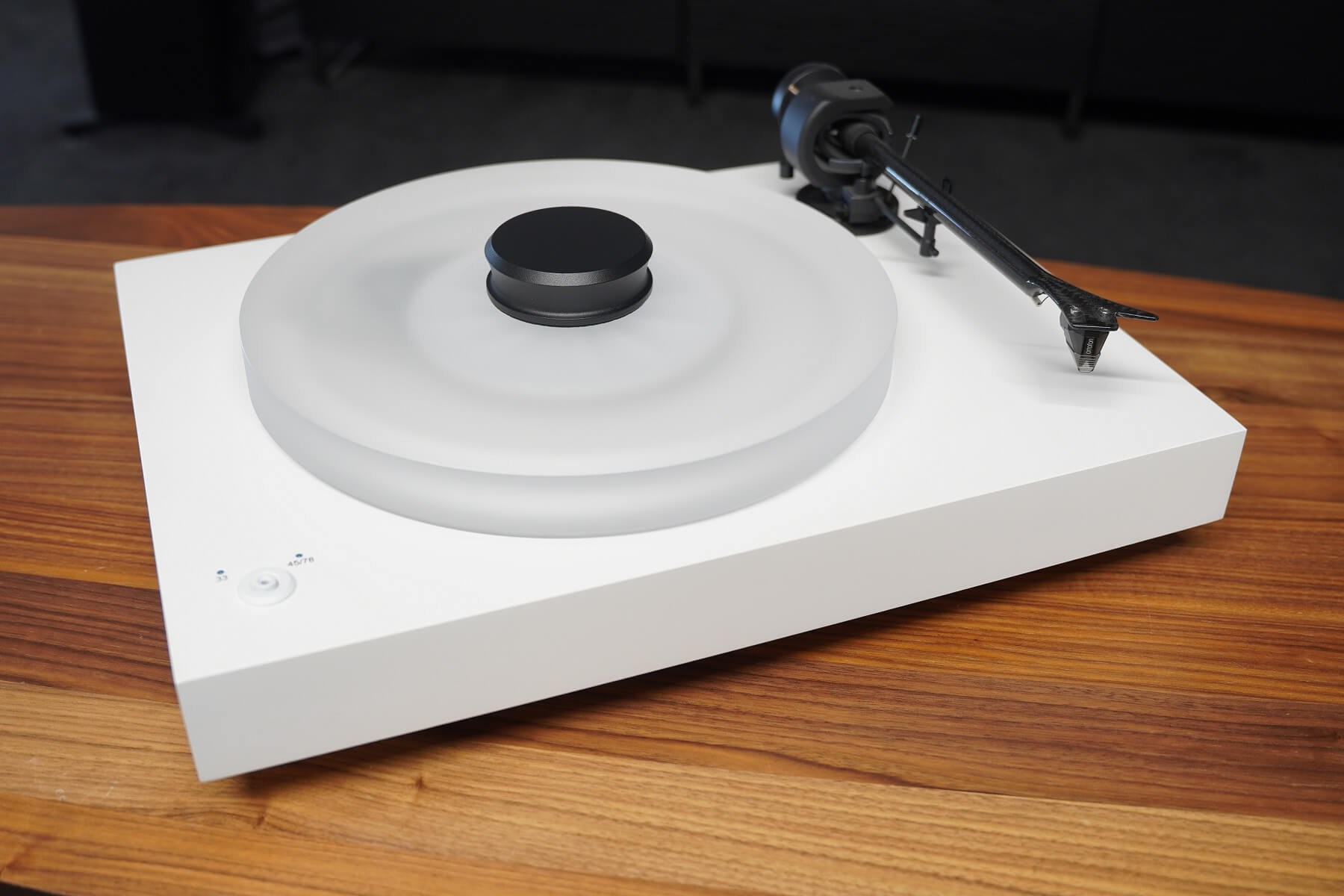 Pro-Ject X2 - White Turntable - Side