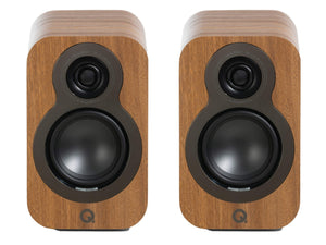 Q Acoustics 3010c - Standmount Speakers - Oak
