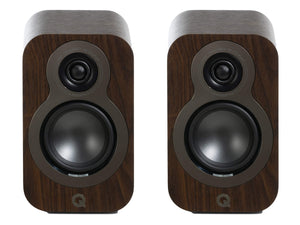 Q Acoustics 3010c - Standmount Speakers - Walnut