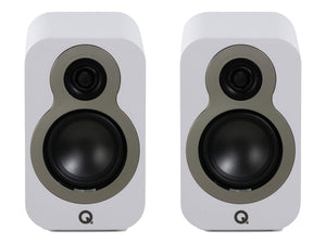 Q Acoustics 3010c - Standmount Speakers - White