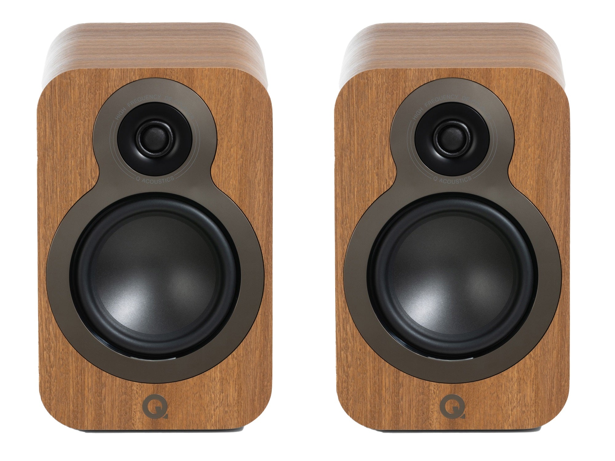 Q Acoustics 3020c - Standmount Speakers - Oak
