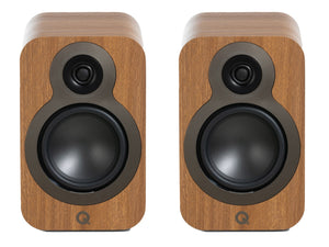 Q Acoustics 3020c - Standmount Speakers - Oak
