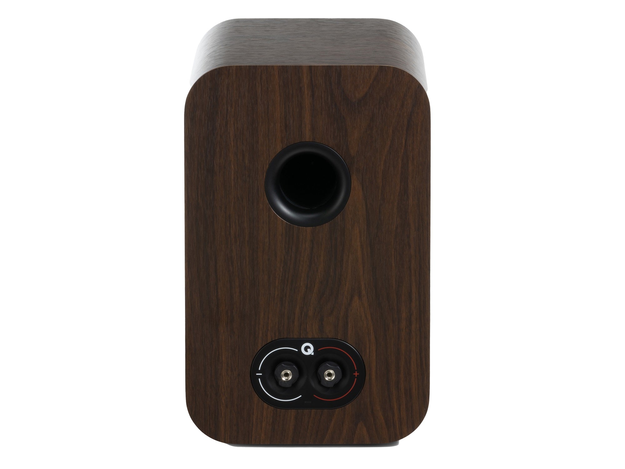 Q Acoustics 3020c - Walnut - Rear