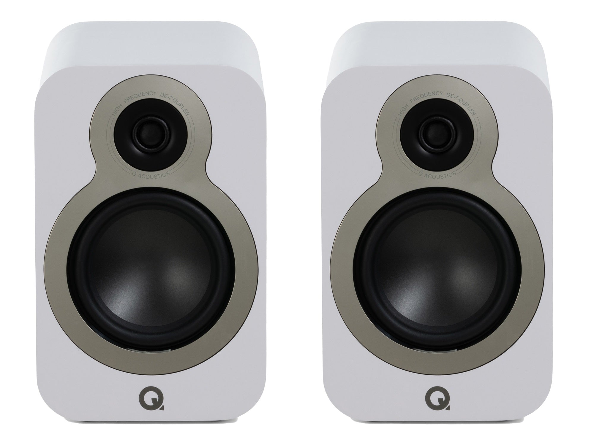 Q Acoustics 3020c - Standmount Speakers - White