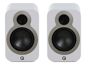 Q Acoustics 3020c - Standmount Speakers - White