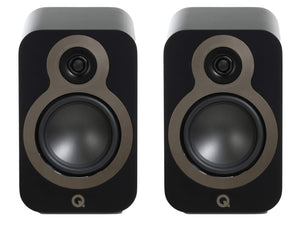 Q Acoustics 3030c - Standmount Speakers - Black