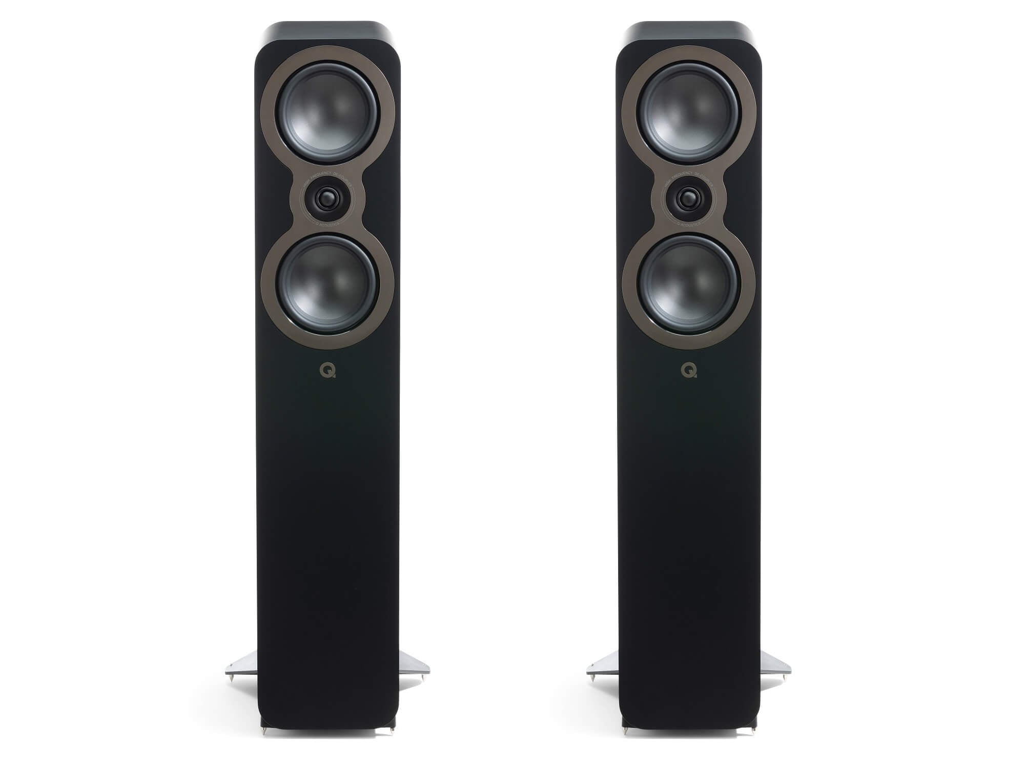 Q Acoustics 3050c - Floorstanding Speakers - Black