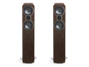 Q Acoustics 3050c - Floorstanding Speakers - Walnut
