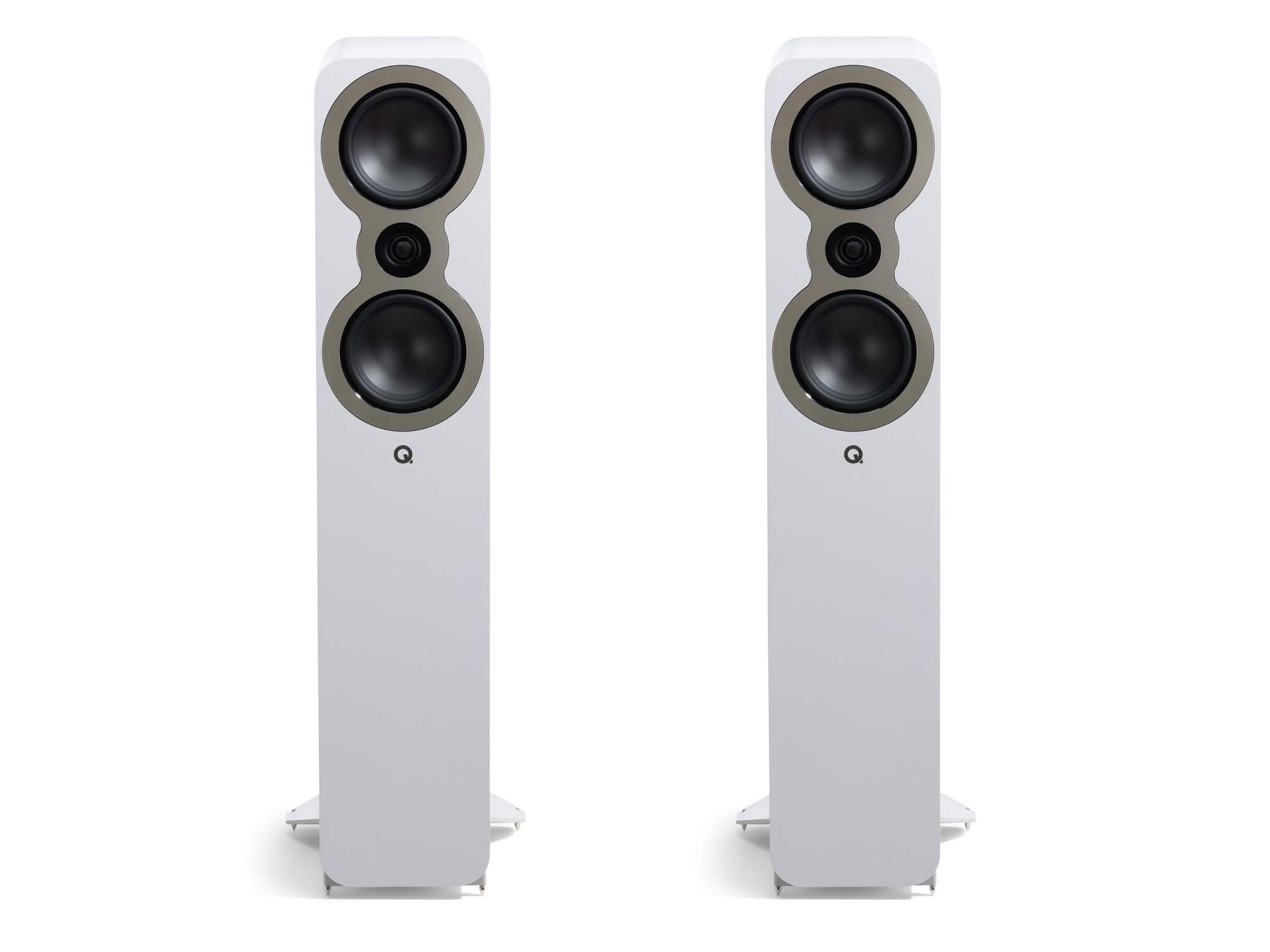 Q Acoustics 3050c - Floorstanding Speakers - White
