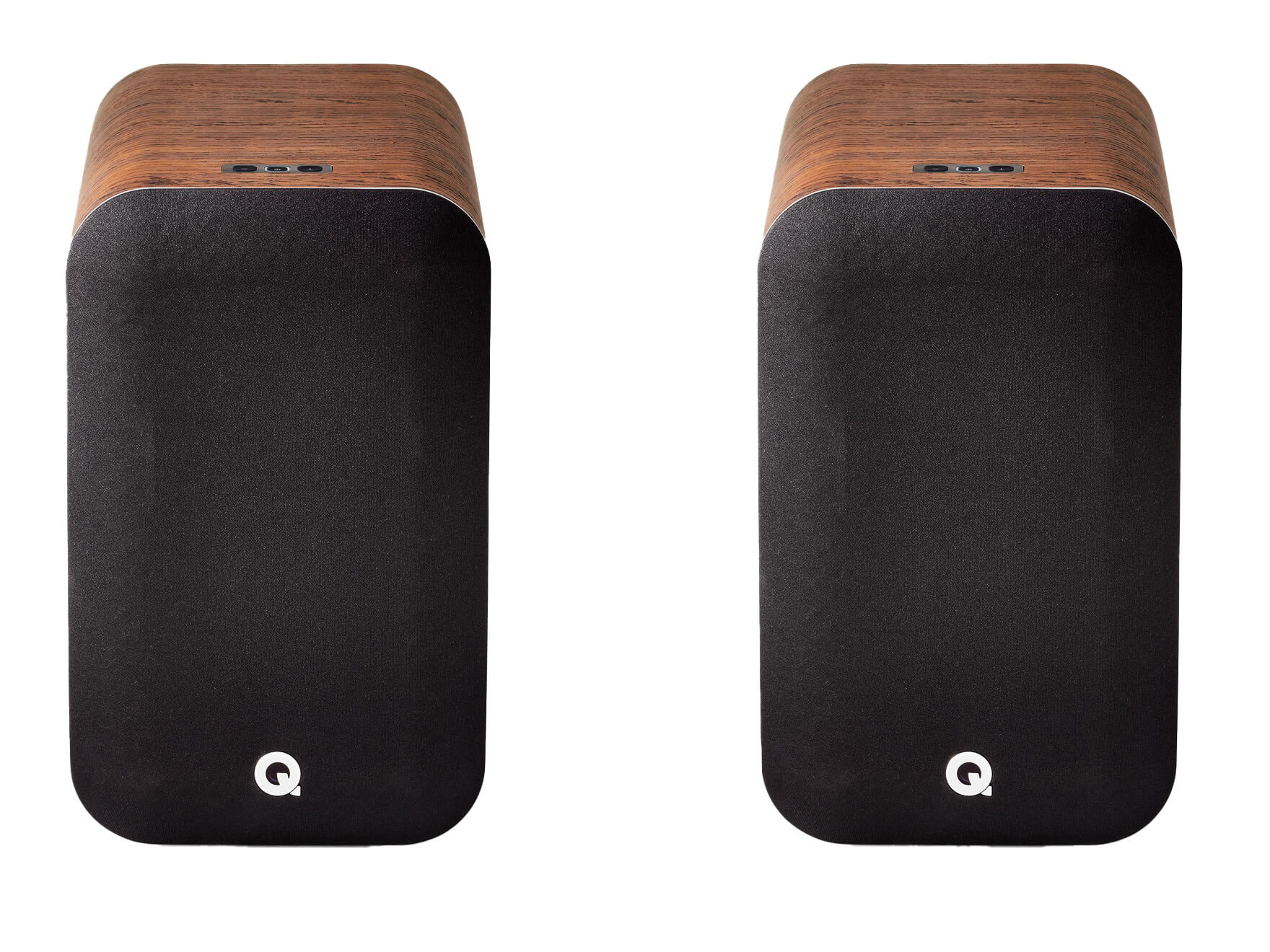 Q Acoustics M20 HD - Active Standmount Speakers - Walnut