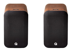 Q Acoustics M20 HD - Active Standmount Speakers - Walnut