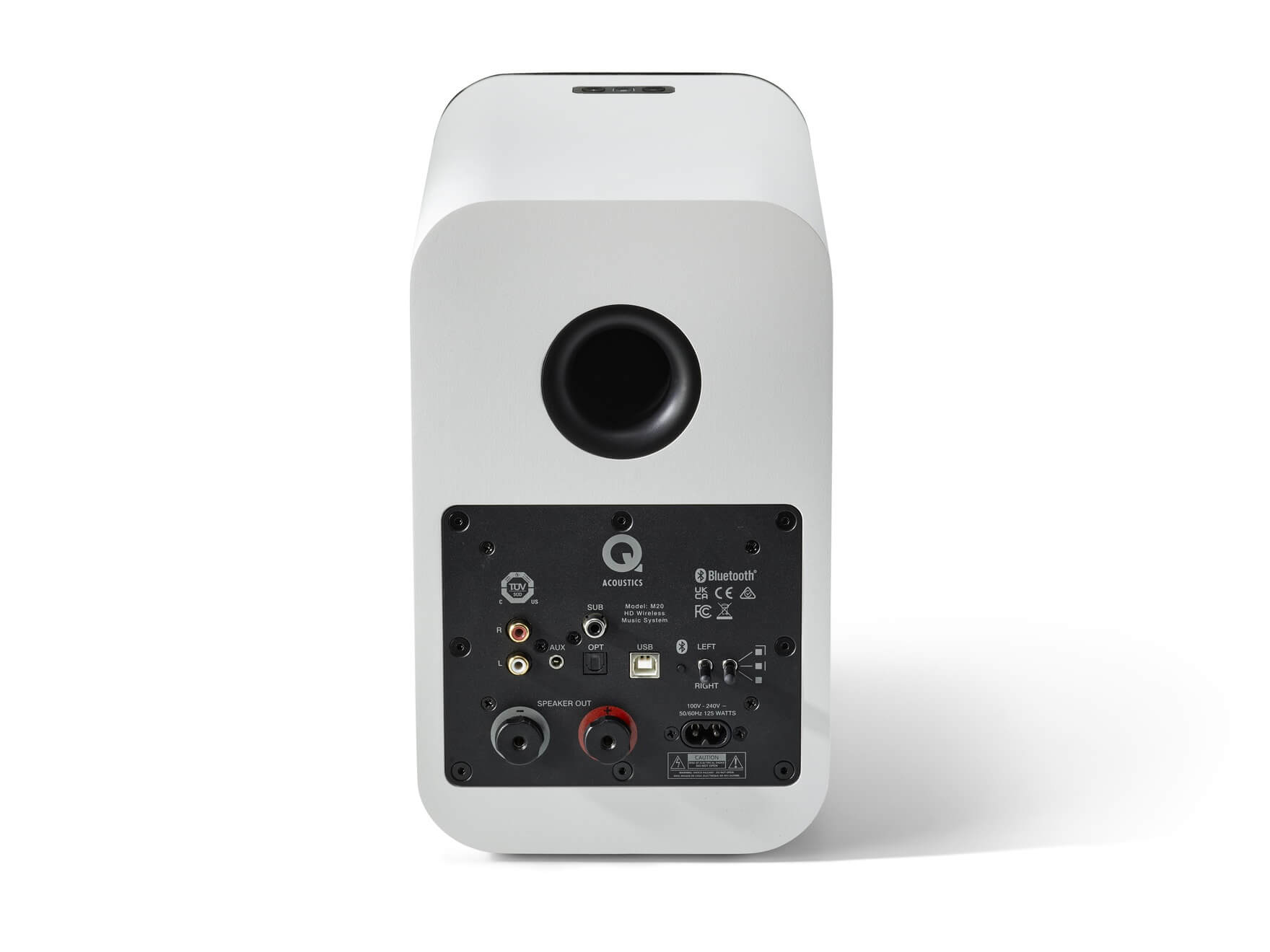 Q Acoustics M20 HD - White - Rear