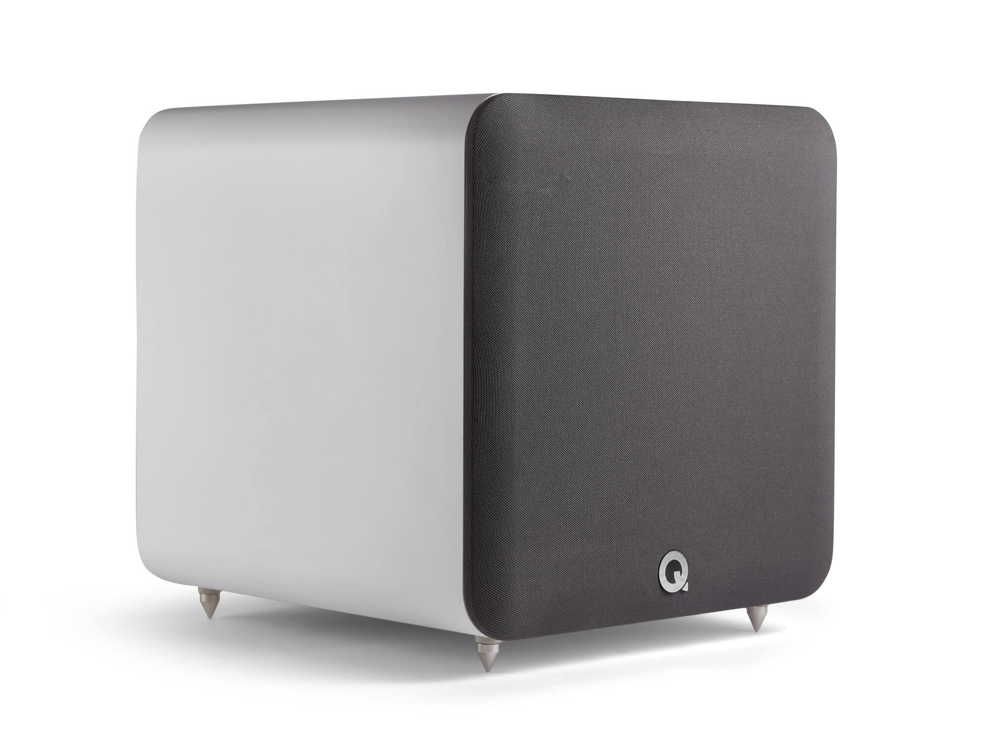 Q Acoustics Q SUB100 - White / Angle