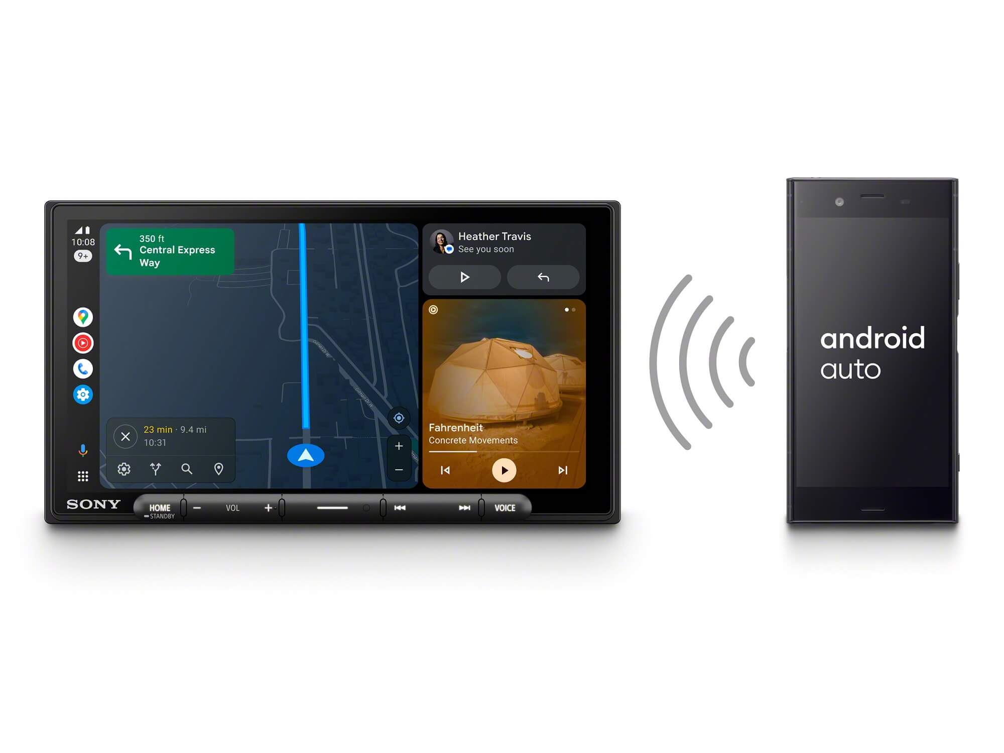 Sony XAV-AX6050 - Wireless Android Auto