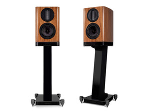 Wharfedale Aura 1 Speakers and Stands - Walnut