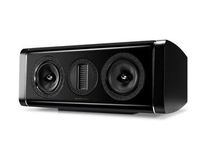Wharfedale Aura C - Black Front Angle