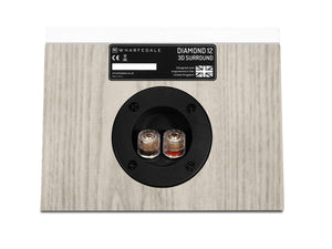 Wharfedale Diamond 12 3D - Light Oak Rear