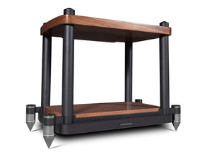 Wharfedale Elysian C Stand Walnut - Front Side