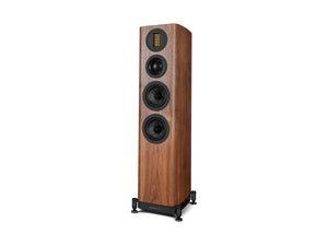 Wharfedale Evo 5.3 - Walnut Front Angle