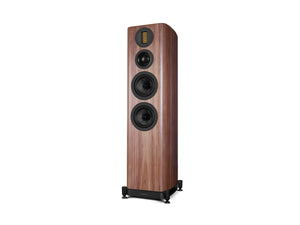Wharfedale Evo 5.4- Walnut Front Angle