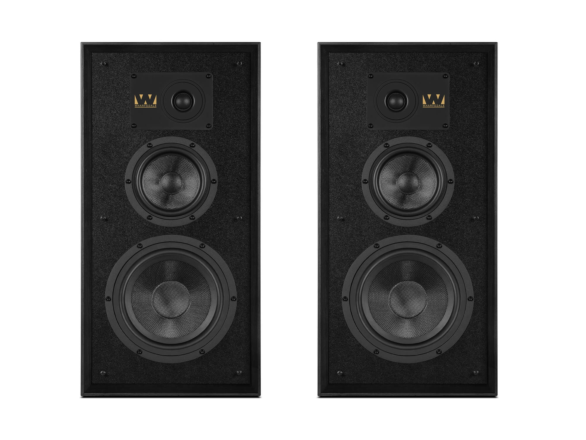 Wharfedale Super Linton - Standmount Speakers- Black Oak