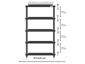 Solidsteel S5-5 30th Anniversary - Dimensions