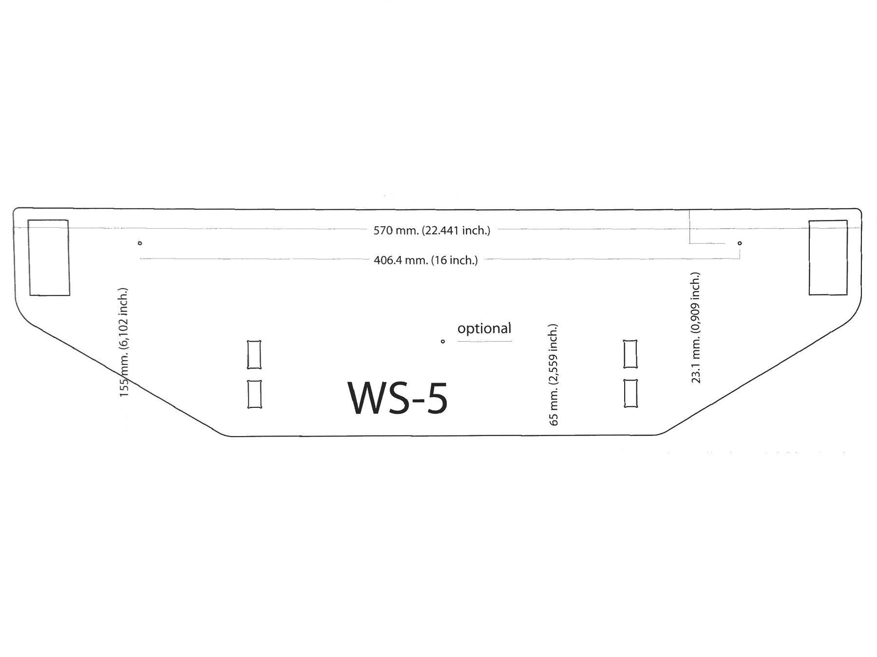 Solidsteel WS-5 - Dimensions