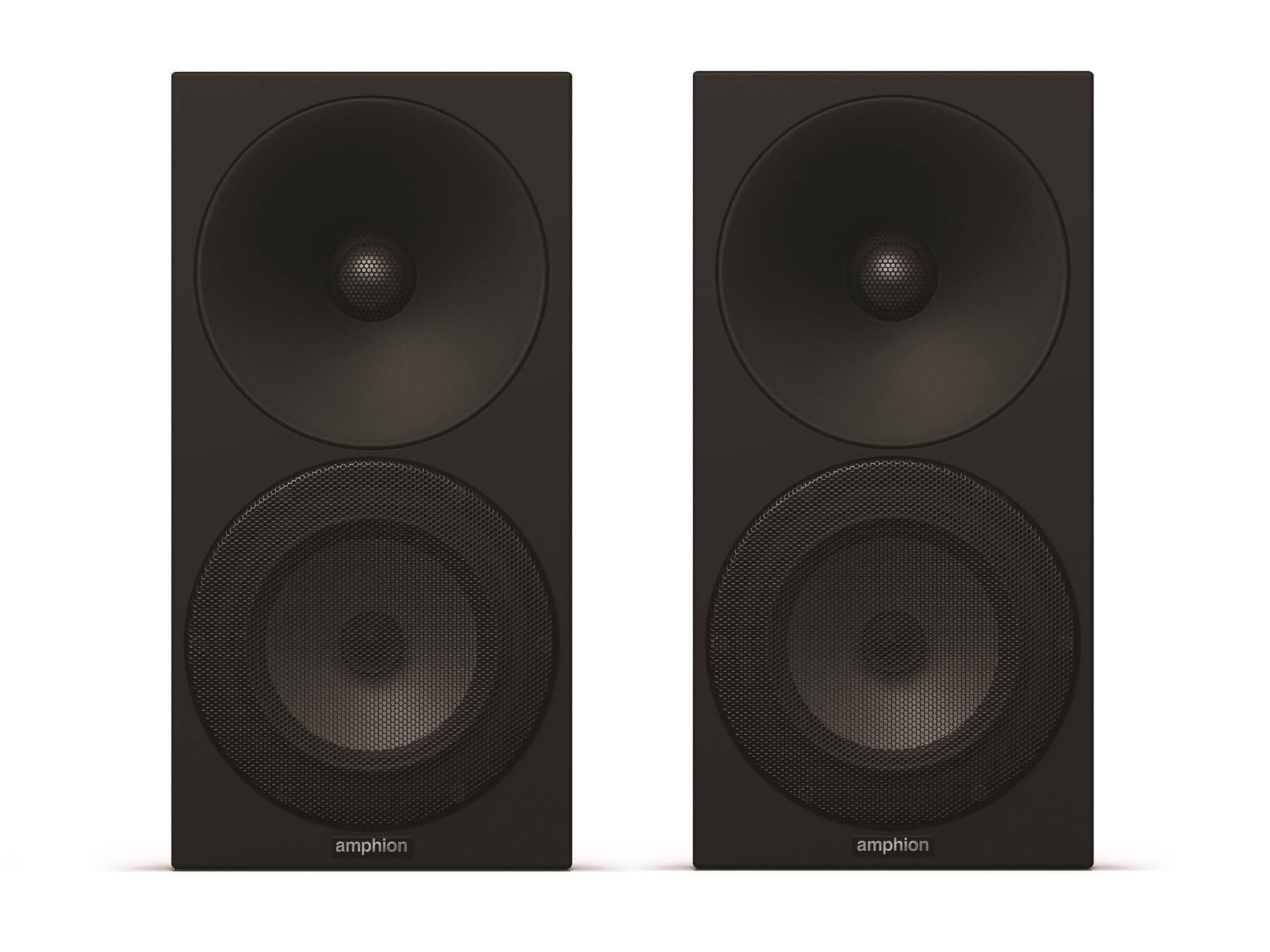 Amphion Argon1 - Bookshelf Speakers - Full Black