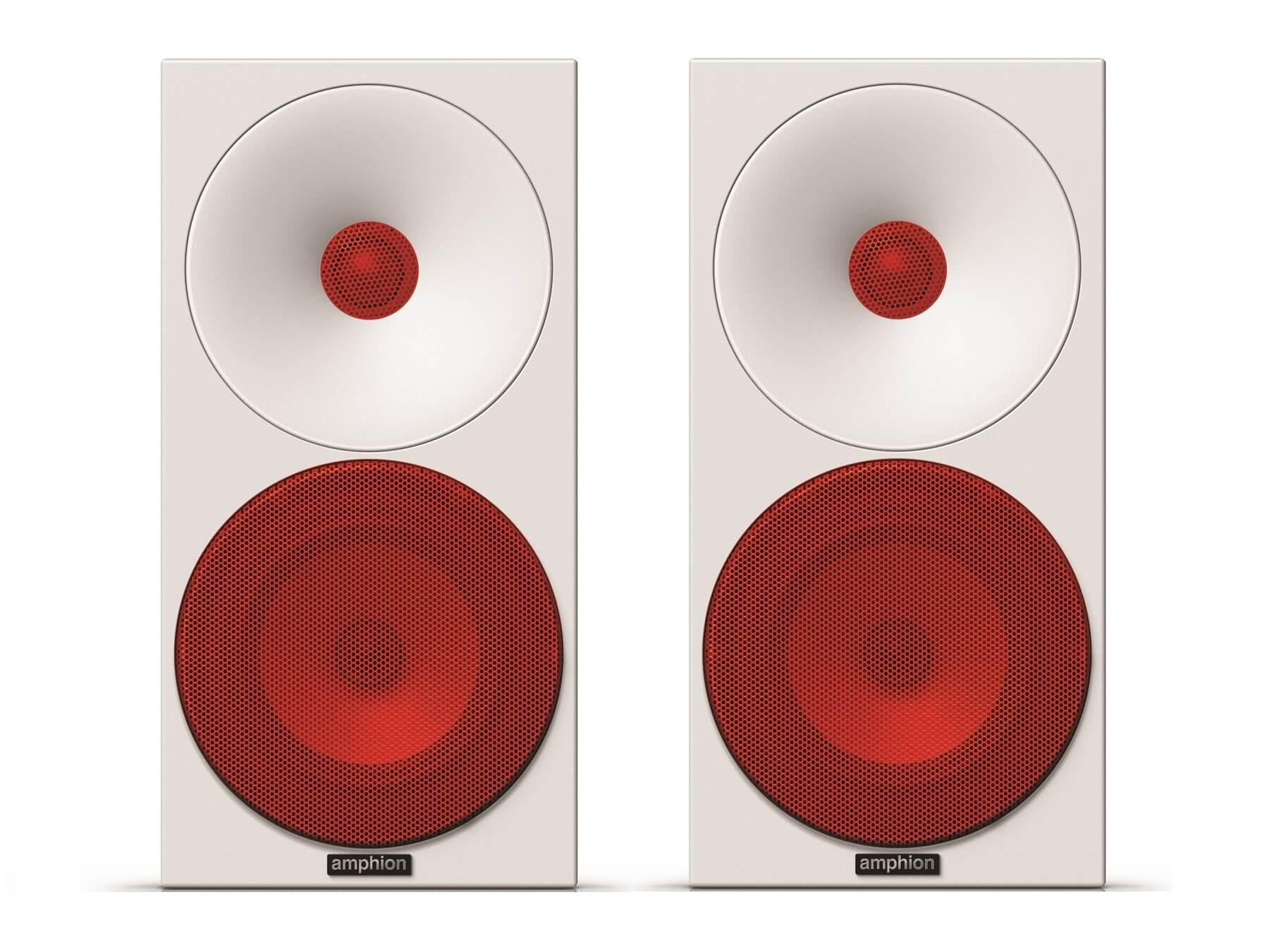 Amphion Argon1 - Bookshelf Speakers - Red