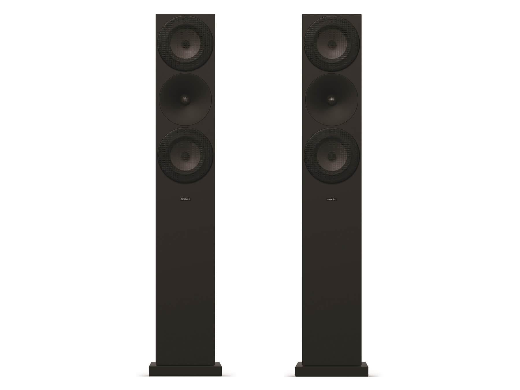 Amphion Argon 7LS - Floorstanding Speakers - Full Black