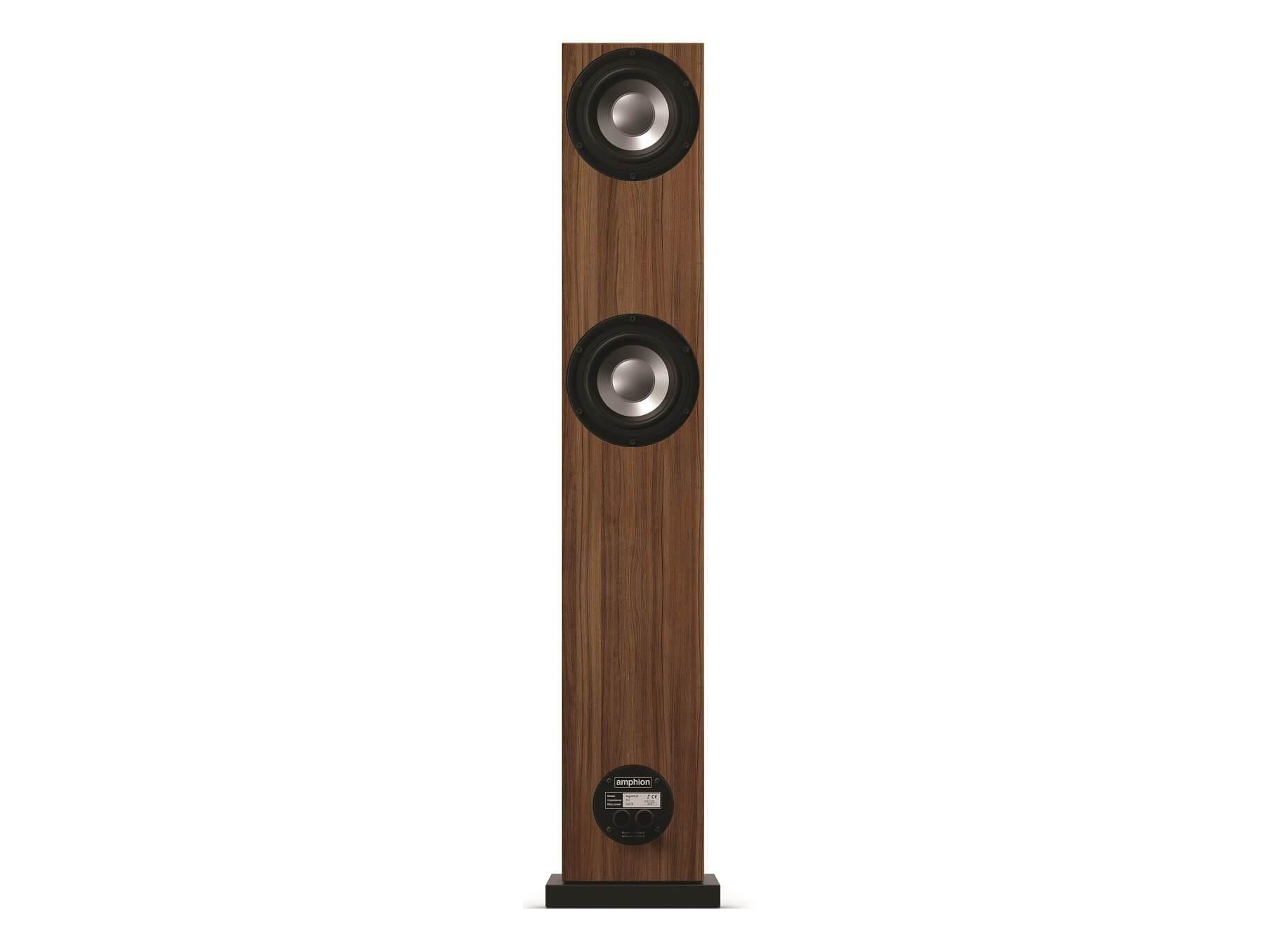 Amphion Argon 7LS - Floorstanding Speakers - Walnut Back