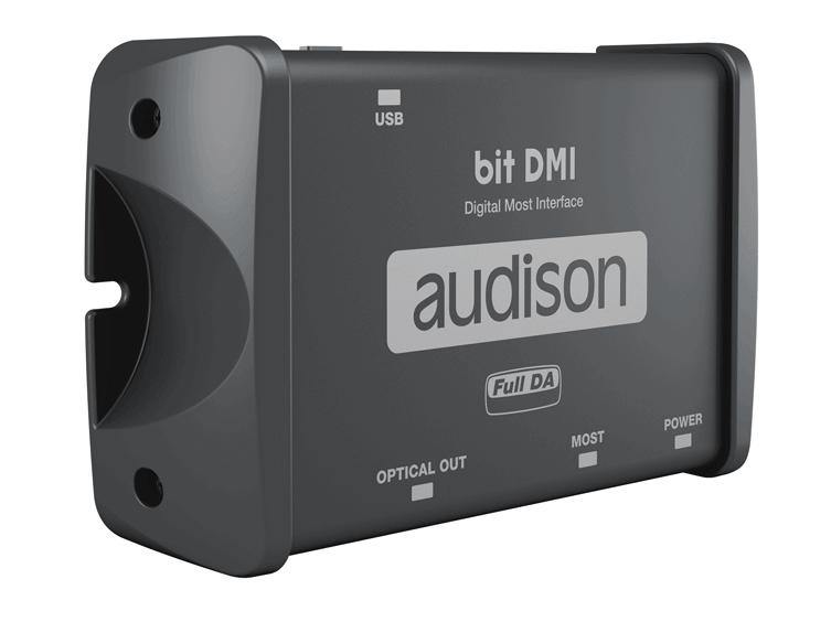 Audison bit DMI - Digital MOST Interface - Side
