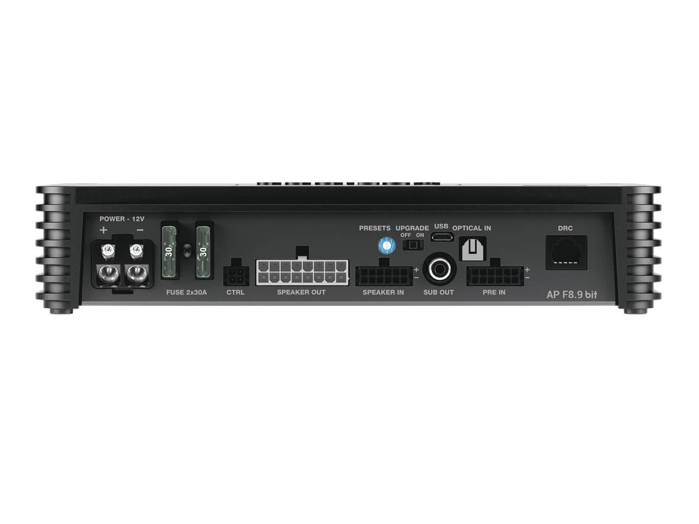Audison Prima Forza AP F8.9 bit Amplifier with DSP - Front