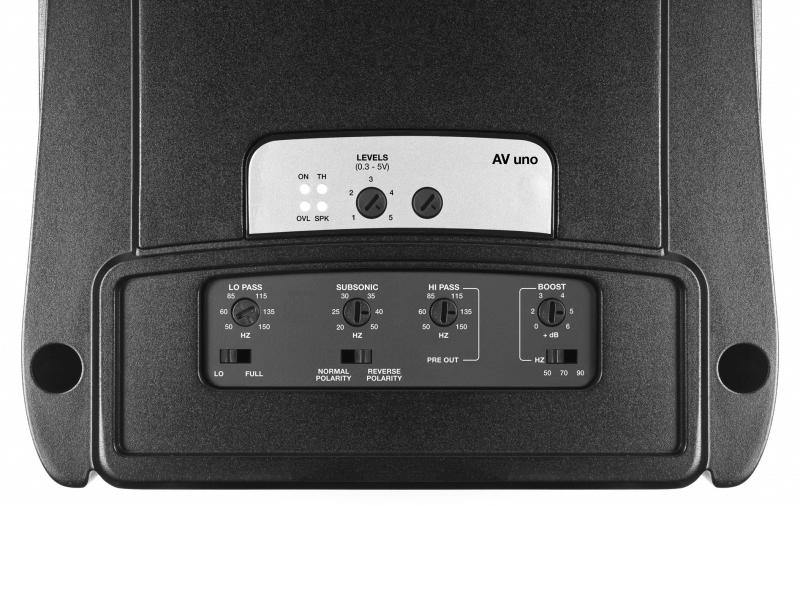 Audison VOCE AV uno - 1700w Mono Power Amplifier - Controls