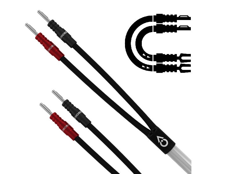 Chord ClearwayX Speaker Cables - Ban - Spade