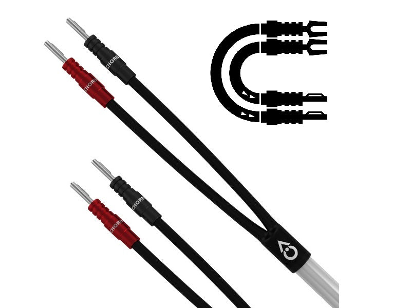 Chord ClearwayX Speaker Cables - Spade - Ban